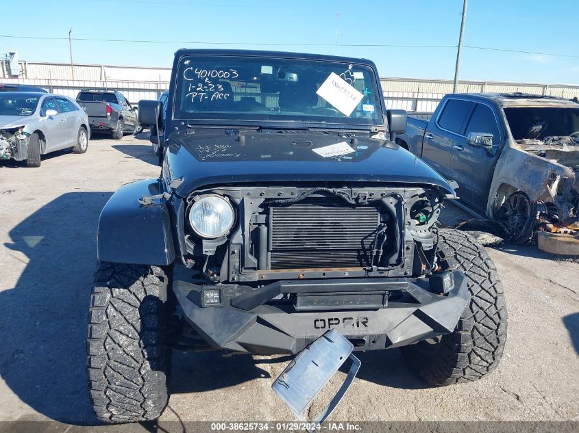 2016 JEEP WRANGLER UNLIMITED SAHARA - 1C4BJWEG4GL258433