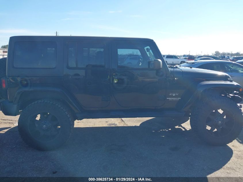 2016 JEEP WRANGLER UNLIMITED SAHARA - 1C4BJWEG4GL258433
