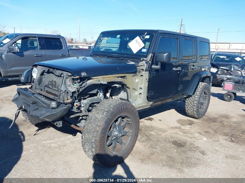 2016 JEEP WRANGLER UNLIMITED SAHARA - 1C4BJWEG4GL258433