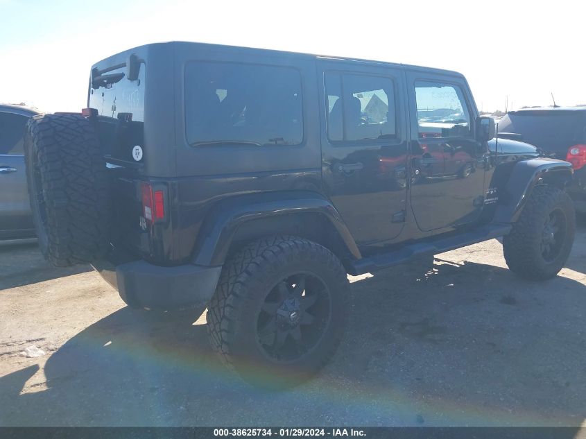 2016 JEEP WRANGLER UNLIMITED SAHARA - 1C4BJWEG4GL258433