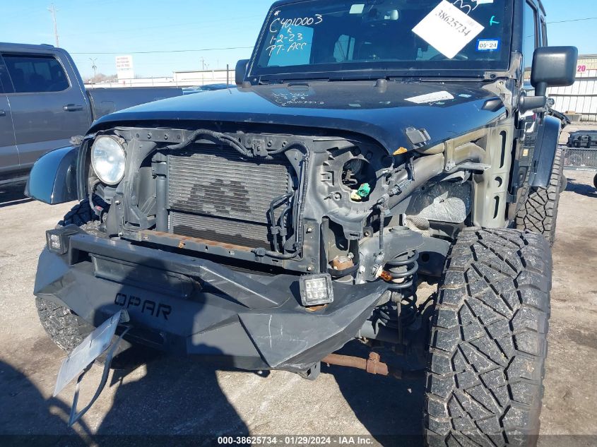 2016 JEEP WRANGLER UNLIMITED SAHARA - 1C4BJWEG4GL258433