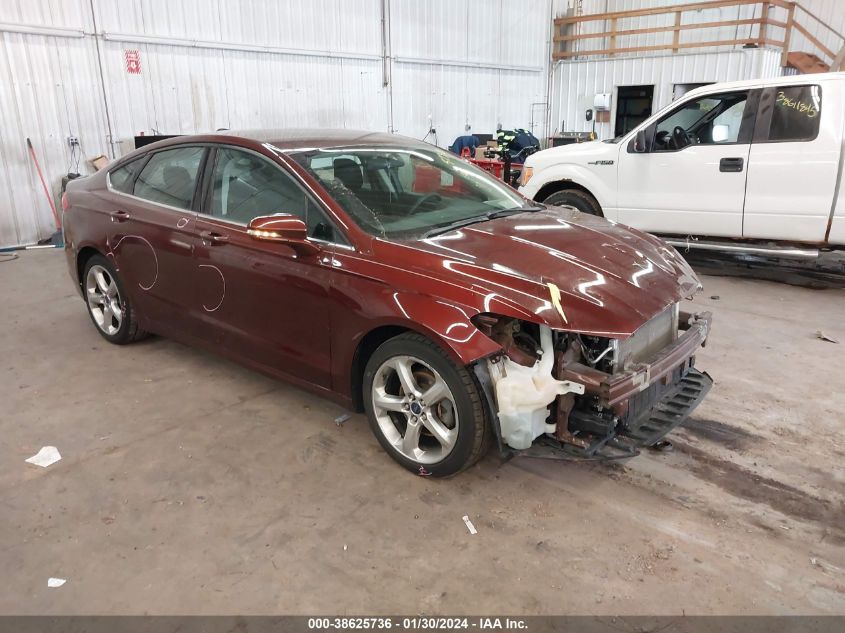 2016 FORD FUSION SE - 3FA6P0HD5GR390798