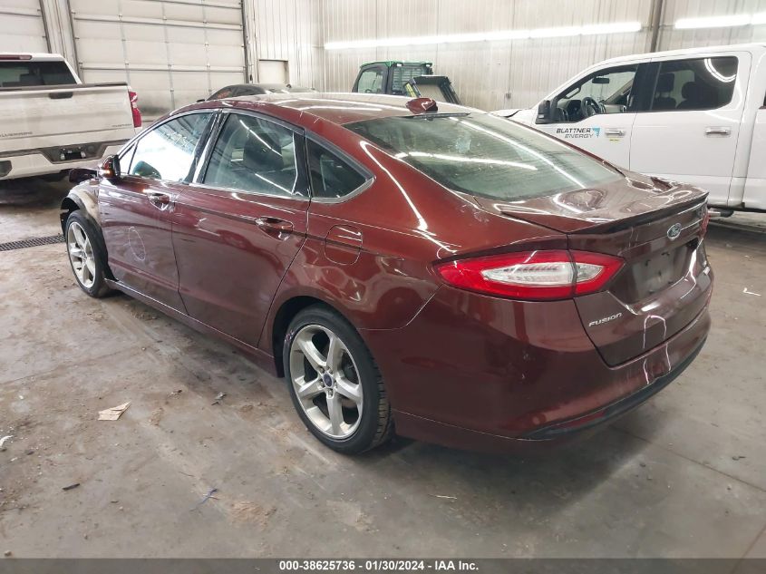 2016 FORD FUSION SE - 3FA6P0HD5GR390798