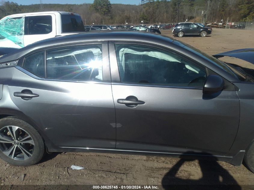 2022 NISSAN SENTRA SV XTRONIC CVT - 3N1AB8CV3NY206983