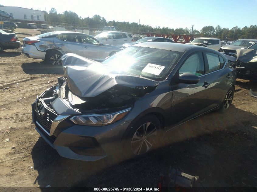 2022 NISSAN SENTRA SV XTRONIC CVT - 3N1AB8CV3NY206983