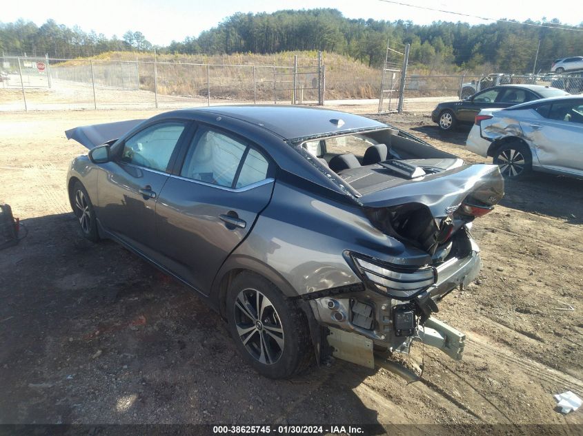 2022 NISSAN SENTRA SV XTRONIC CVT - 3N1AB8CV3NY206983
