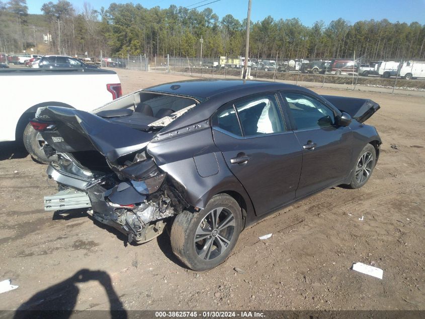 2022 NISSAN SENTRA SV XTRONIC CVT - 3N1AB8CV3NY206983