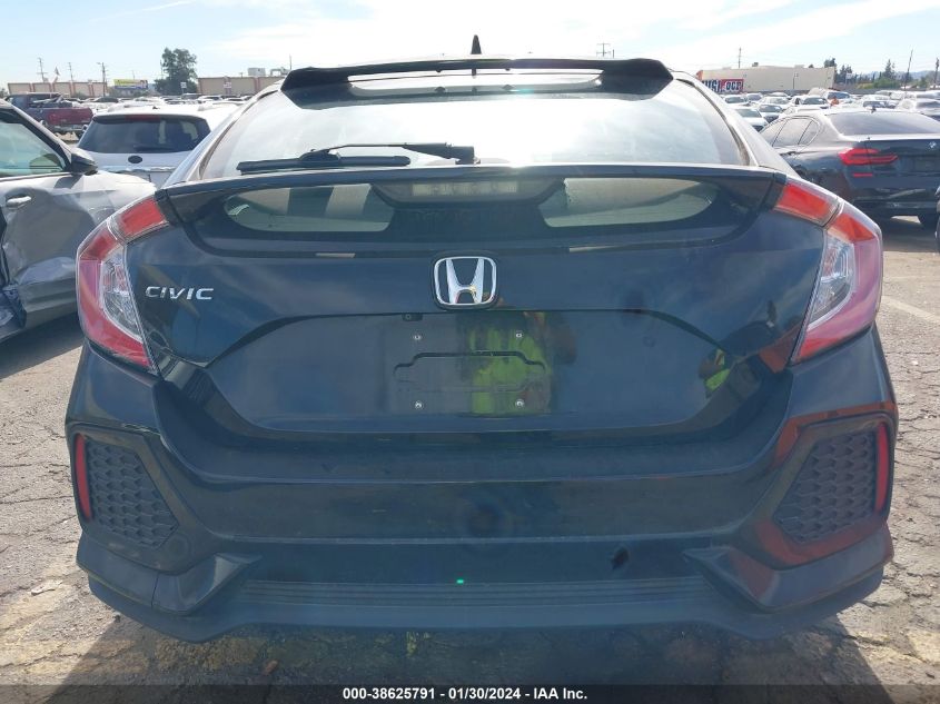 2017 HONDA CIVIC EX - SHHFK7H54HU426802