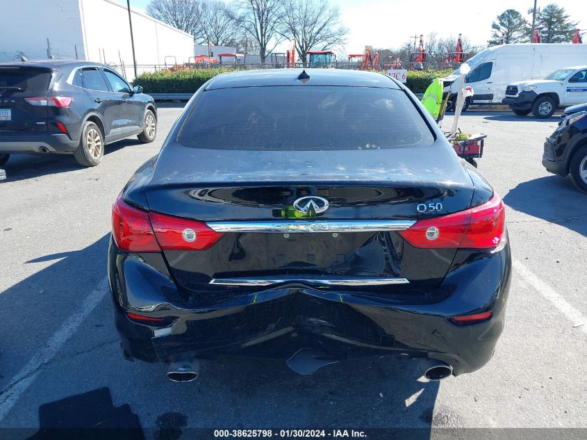 2015 INFINITI Q50 PREMIUM/SPORT - JN1BV7APXFM356006