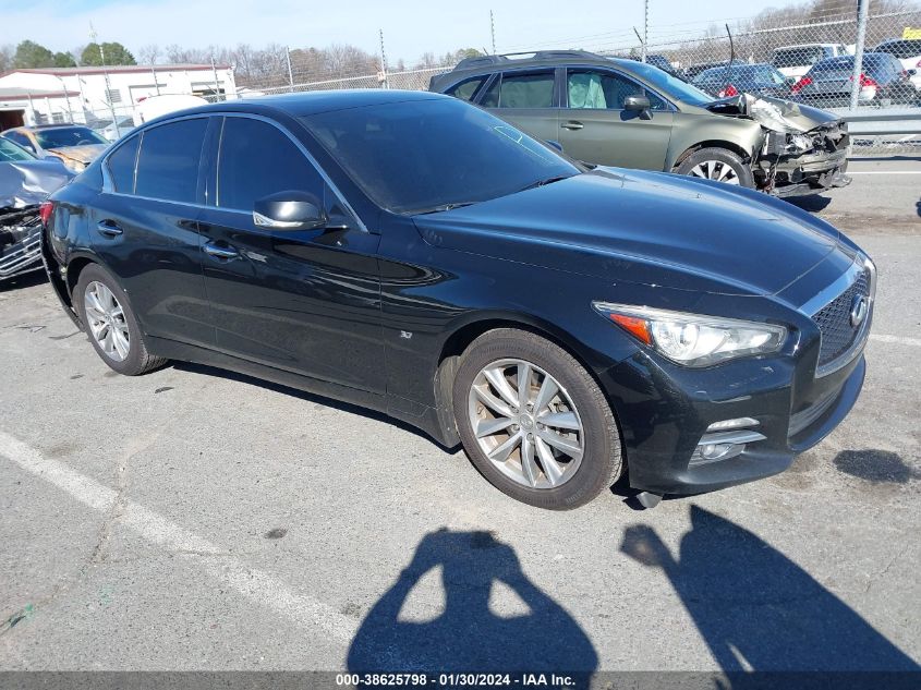 2015 INFINITI Q50 PREMIUM/SPORT - JN1BV7APXFM356006