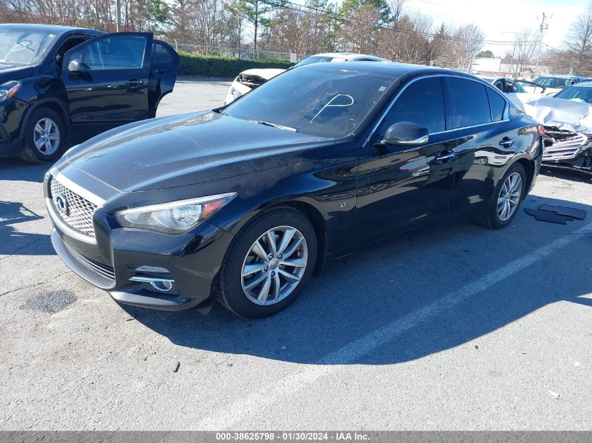 2015 INFINITI Q50 PREMIUM/SPORT - JN1BV7APXFM356006