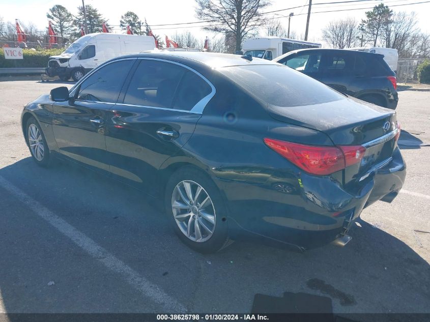 2015 INFINITI Q50 PREMIUM/SPORT - JN1BV7APXFM356006