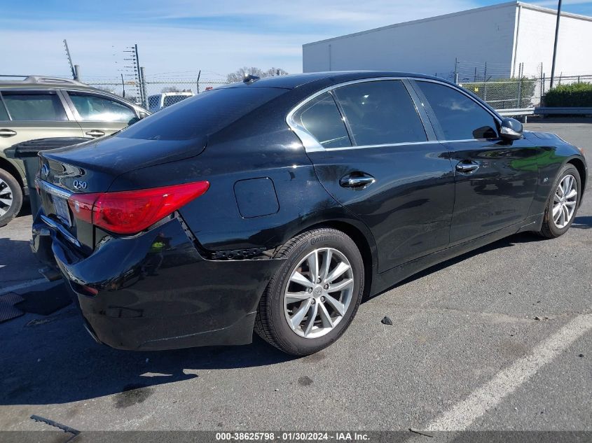 2015 INFINITI Q50 PREMIUM/SPORT - JN1BV7APXFM356006