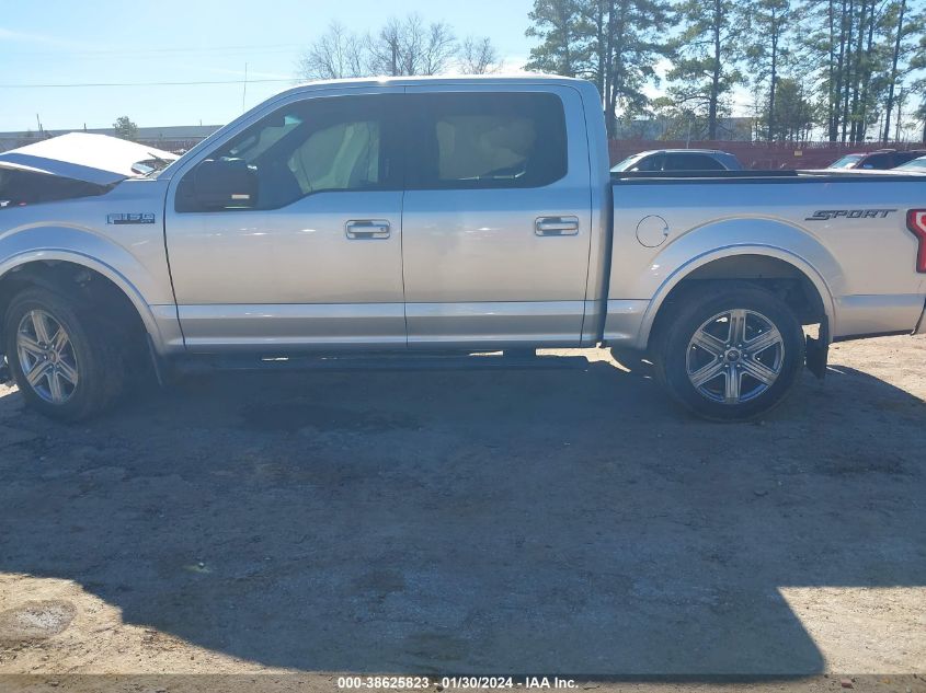 2018 FORD F-150 SUPERCREW - 1FTEW1CP2JFE58575