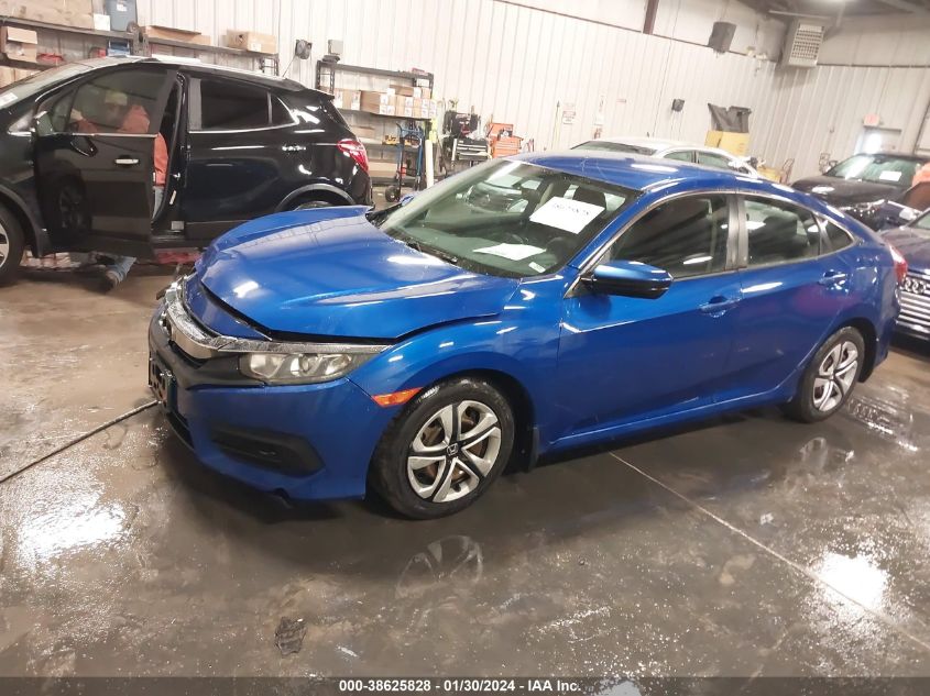 2016 HONDA CIVIC LX - 19XFC2F58GE034835