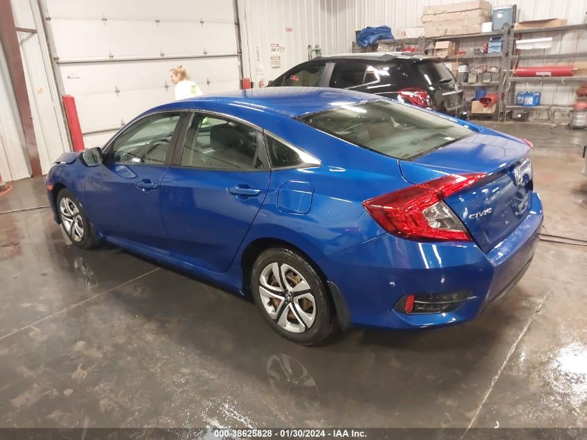 2016 HONDA CIVIC LX - 19XFC2F58GE034835