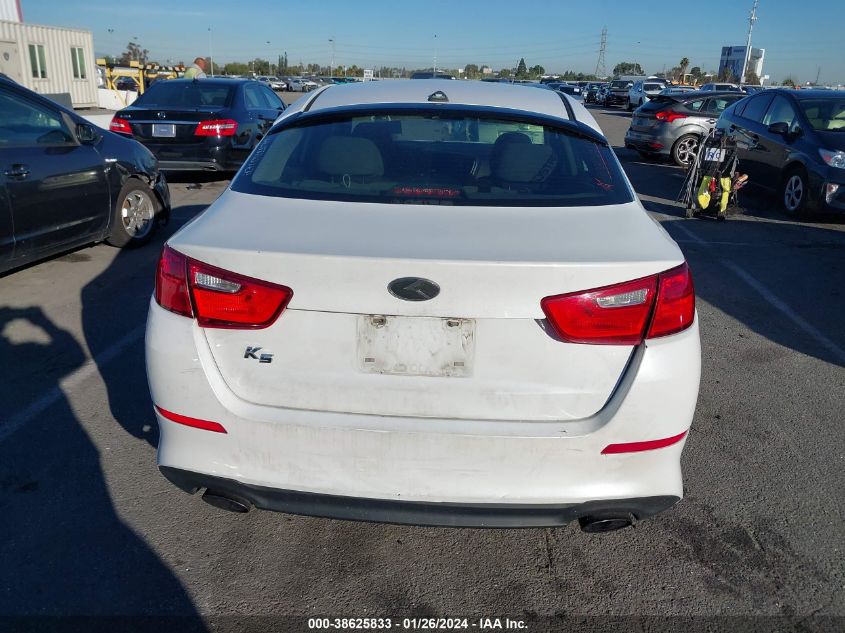 2015 KIA OPTIMA LX - 5XXGM4A71FG497167