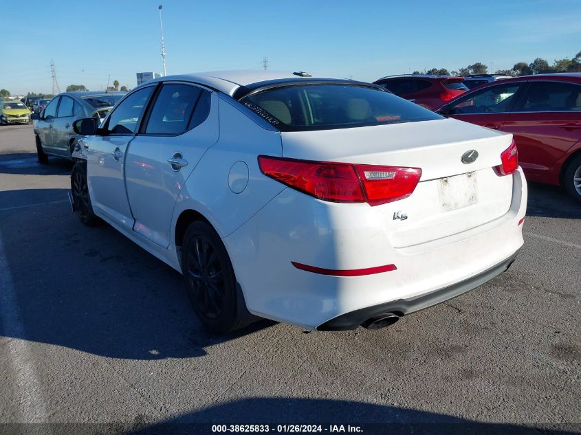 2015 KIA OPTIMA LX - 5XXGM4A71FG497167