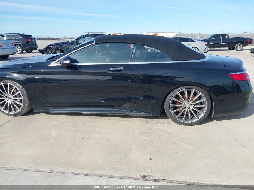 2017 MERCEDES-BENZ S 550 WDDXK8CB9HA019873