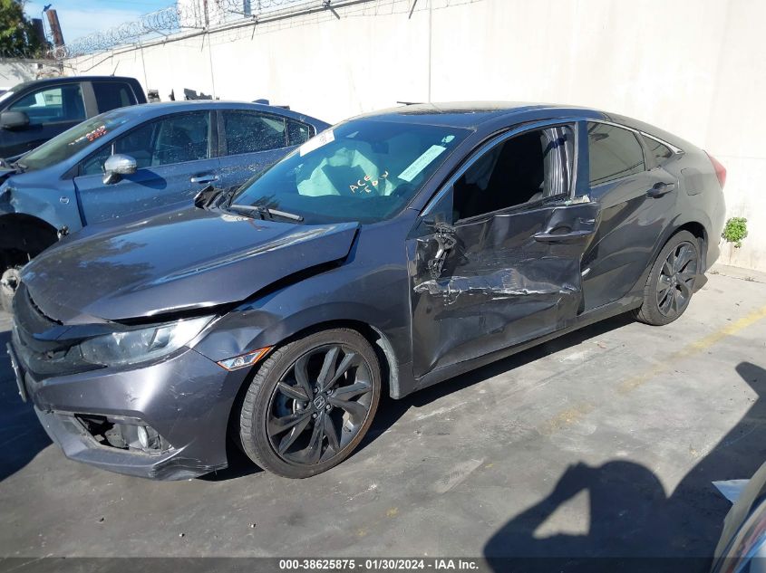2019 HONDA CIVIC SPORT - 2HGFC2F85KH575057