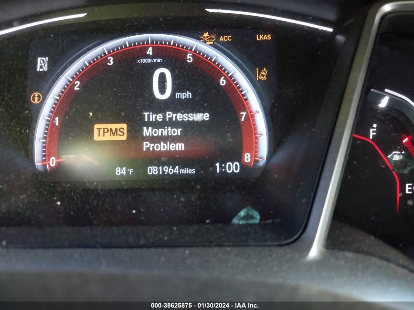 2019 HONDA CIVIC SPORT - 2HGFC2F85KH575057