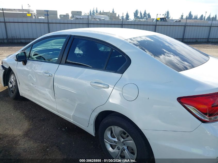 2015 HONDA CIVIC LX - 19XFB2F51FE244730