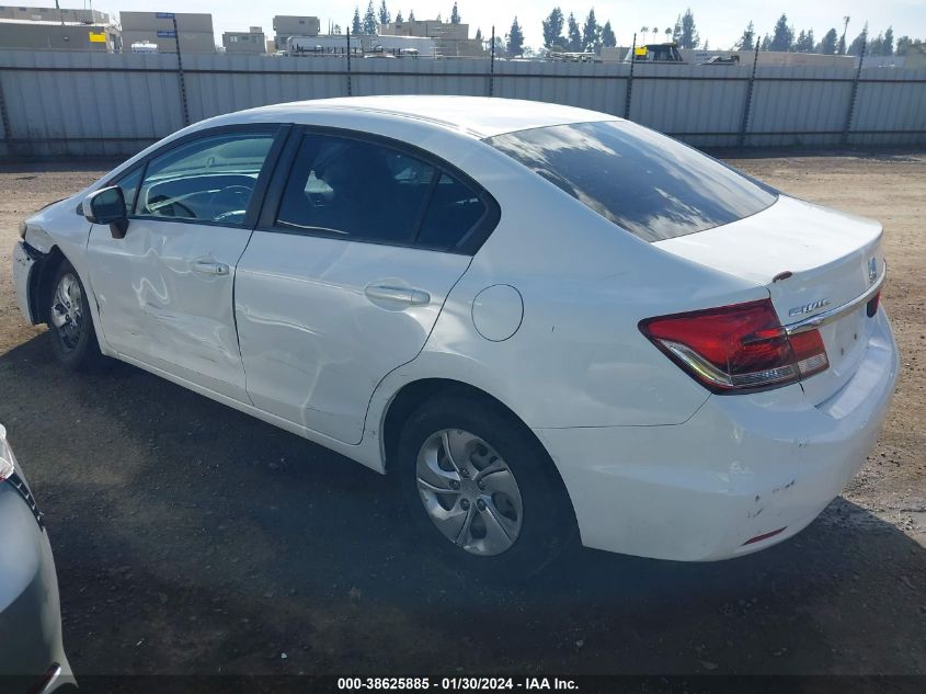 2015 HONDA CIVIC LX - 19XFB2F51FE244730