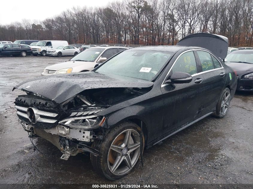 2016 MERCEDES-BENZ C 300 4MATIC/LUXURY 4MATIC/SPORT 4MATIC - 55SWF4KBXGU134121