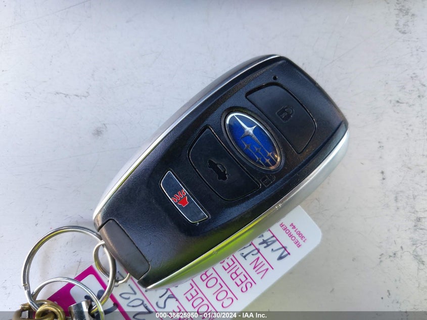 VIN JF2SKAPC5NH505180 2022 SUBARU FORESTER LIMITED