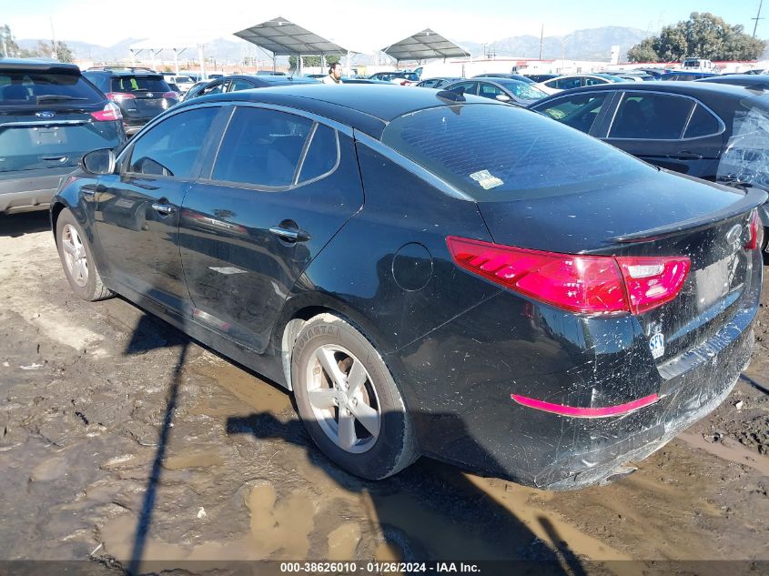 2014 KIA OPTIMA LX - 5XXGM4A78EG267527