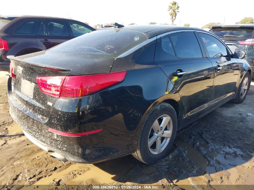 2014 KIA OPTIMA LX - 5XXGM4A78EG267527