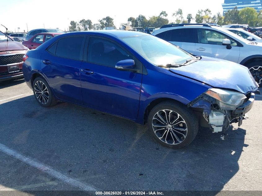 2014 TOYOTA COROLLA S PLUS - 5YFBURHE3EP097418