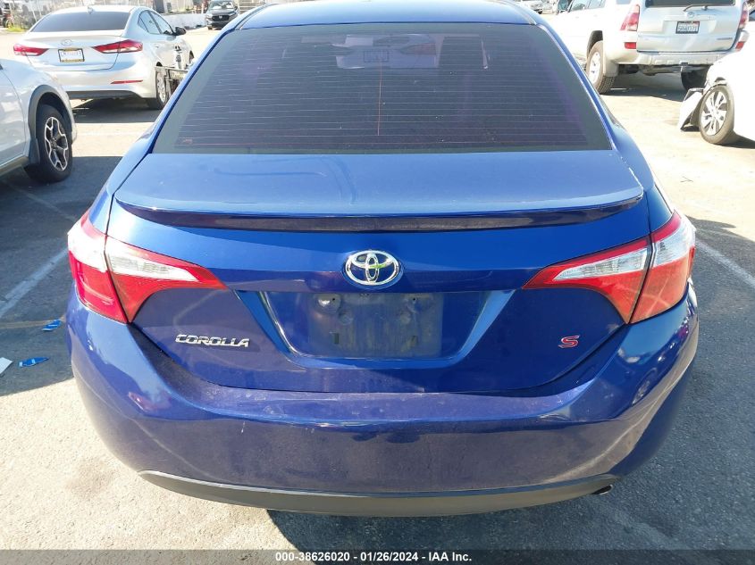 2014 TOYOTA COROLLA S PLUS - 5YFBURHE3EP097418