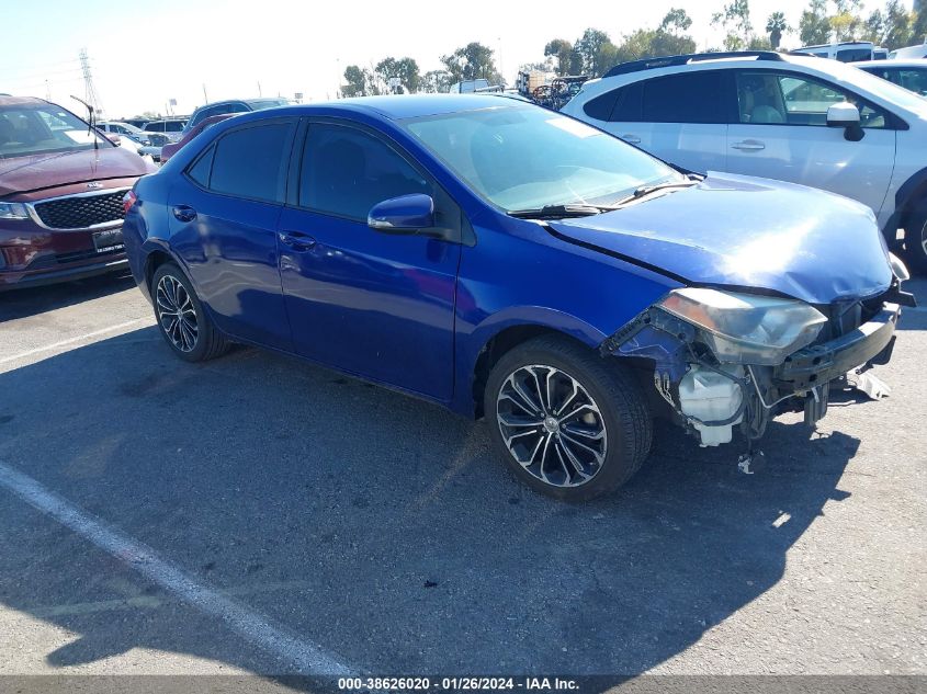 2014 TOYOTA COROLLA S PLUS - 5YFBURHE3EP097418