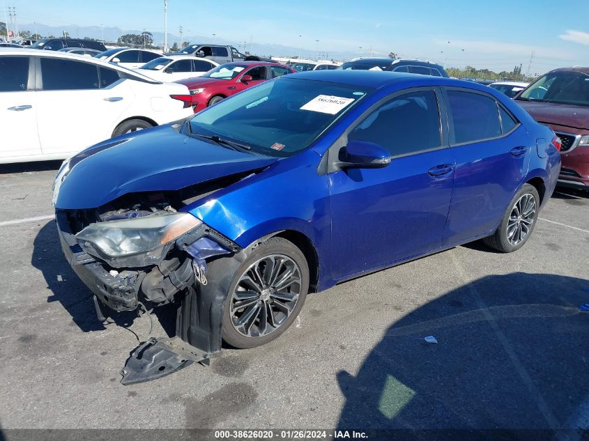 2014 TOYOTA COROLLA S PLUS - 5YFBURHE3EP097418
