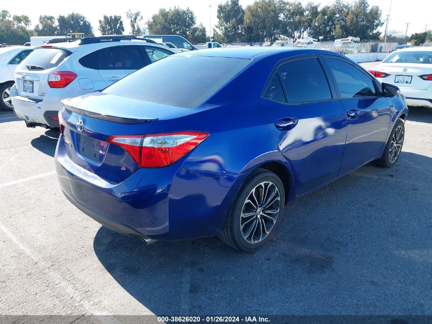 2014 TOYOTA COROLLA S PLUS - 5YFBURHE3EP097418
