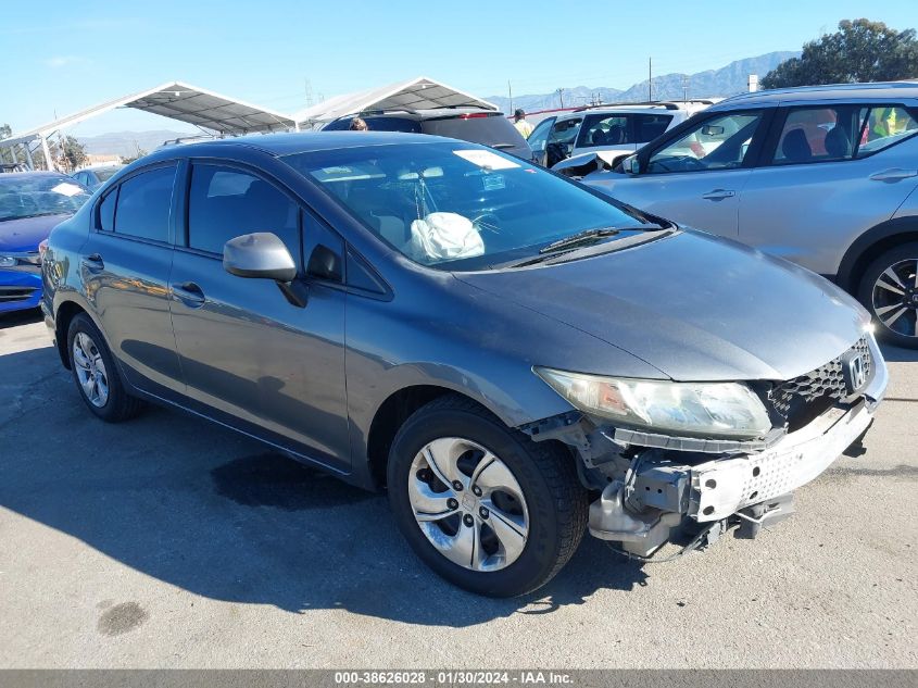 2013 HONDA CIVIC LX - 19XFB2E56DE098551