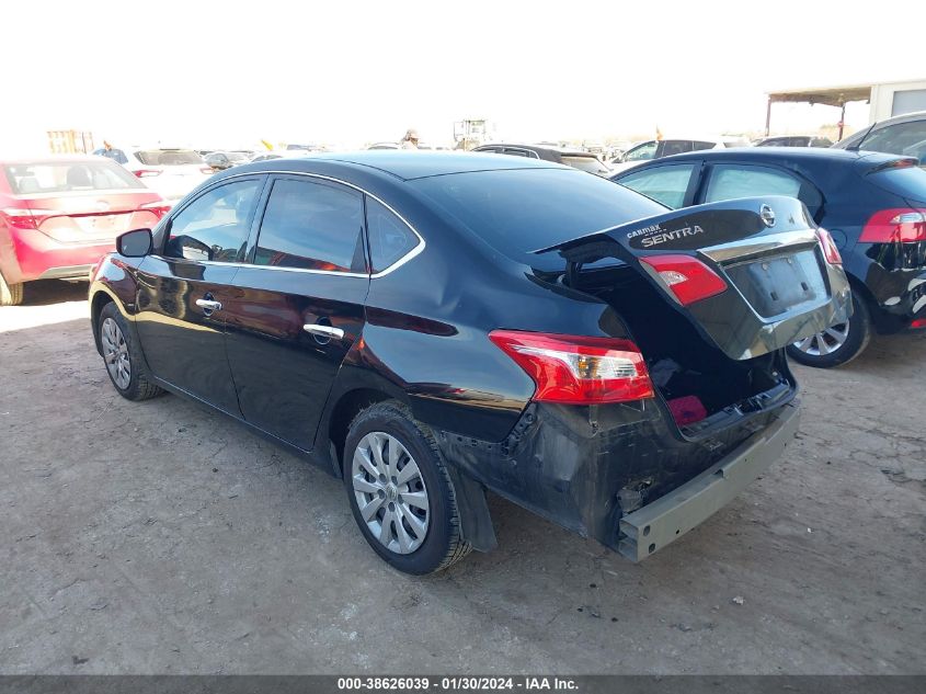 2017 NISSAN SENTRA S/SV/SR/SL - 3N1AB7AP4HY391547