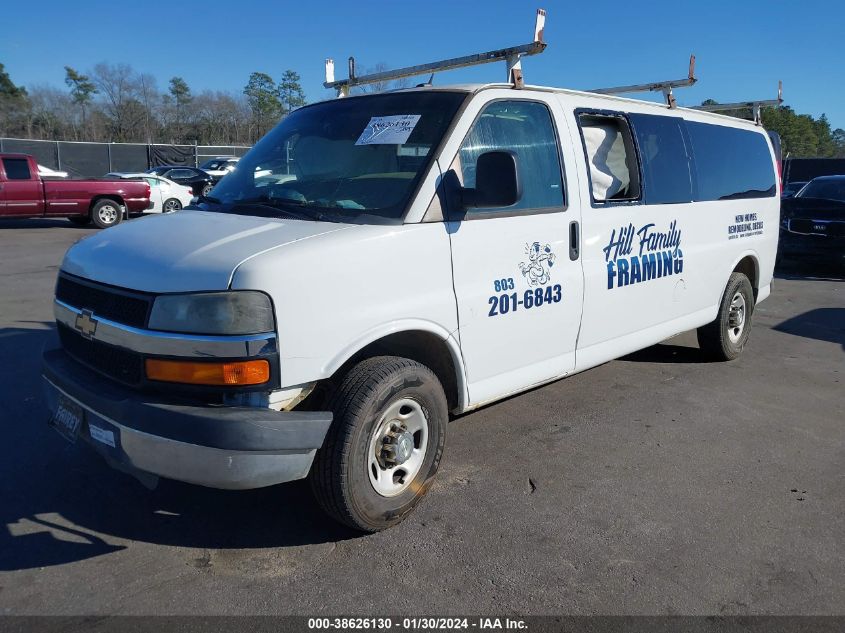 2013 CHEVROLET EXPRESS 3500 LT 1GAZG1FG0D1171093