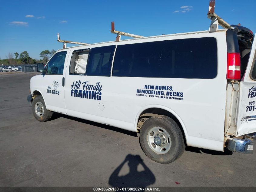 2013 CHEVROLET EXPRESS 3500 LT 1GAZG1FG0D1171093