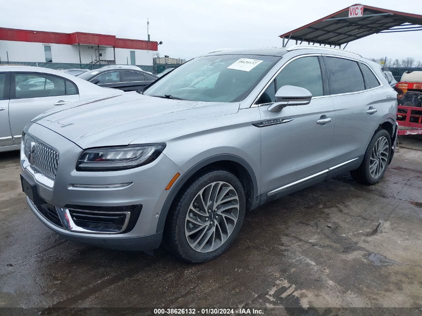 2020 LINCOLN NAUTILUS RESERVE - 2LMPJ8KP5LBL25721
