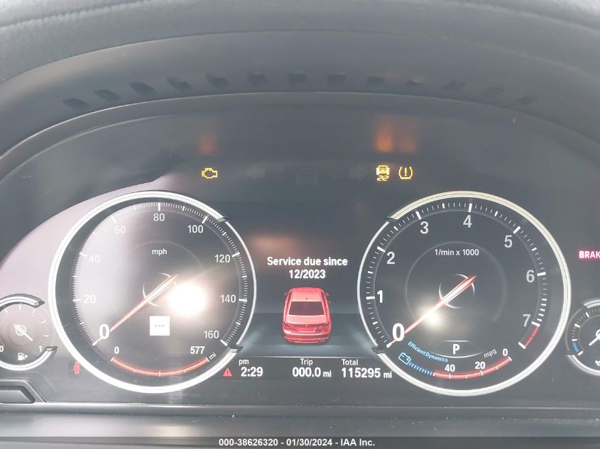 2015 BMW 740I - WBAYA6C55FD826769