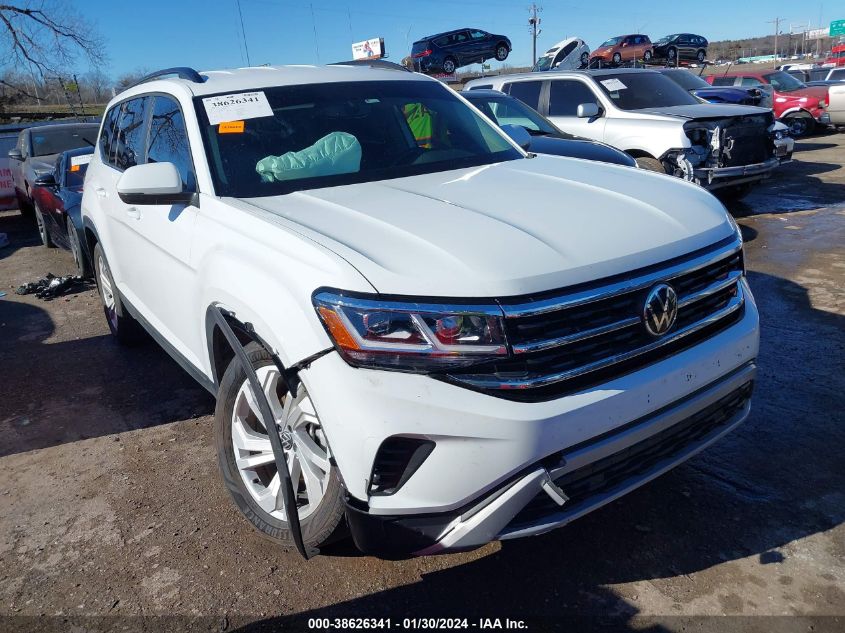 2021 VOLKSWAGEN ATLAS SE - 1V2WR2CA6MC593169