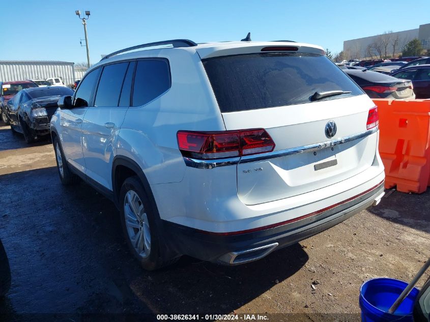 2021 VOLKSWAGEN ATLAS SE - 1V2WR2CA6MC593169