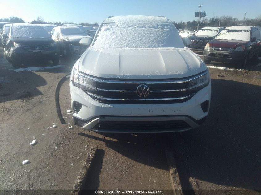 2021 VOLKSWAGEN ATLAS SE - 1V2WR2CA6MC593169
