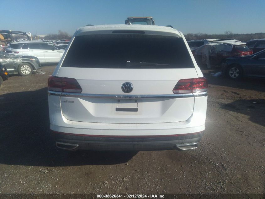 2021 VOLKSWAGEN ATLAS SE - 1V2WR2CA6MC593169