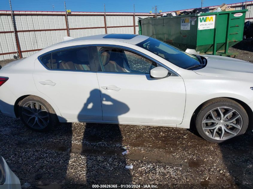2019 ACURA ILX PREMIUM/TECHNOLOGY - 19UDE2F76KA013174