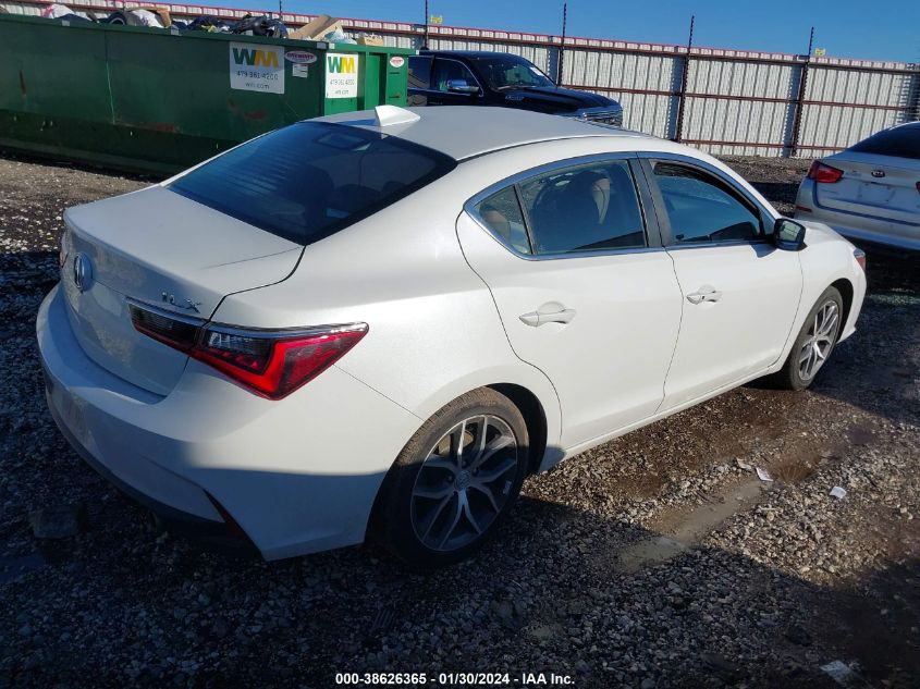 2019 ACURA ILX PREMIUM/TECHNOLOGY - 19UDE2F76KA013174