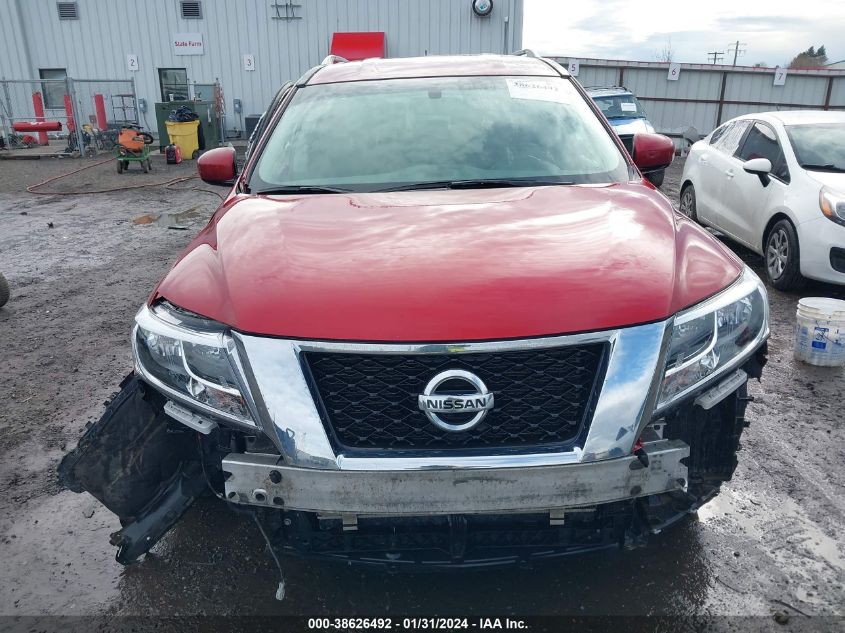 2014 NISSAN PATHFINDER SL - 5N1AR2MM3EC688225