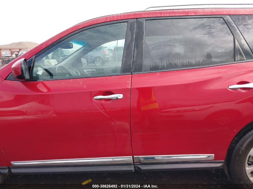 2014 NISSAN PATHFINDER SL - 5N1AR2MM3EC688225